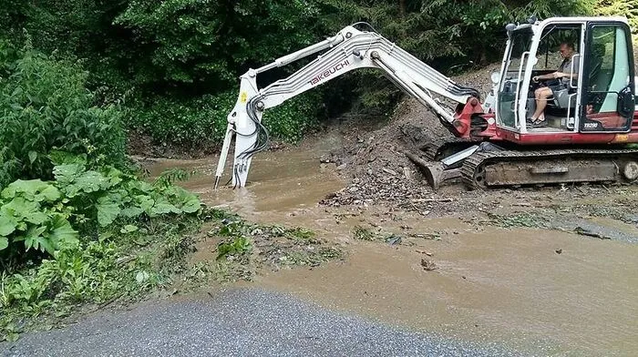 Die Murenabgänge sorgen für Gesprächsstoff