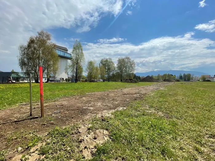 Auf diesem Gelände in Zeltweg entsteht das Arboretum