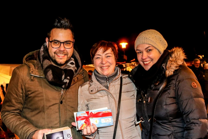 Siegerin Irene Pachoinig mit Sohn Freddy und Tochter Sybille.