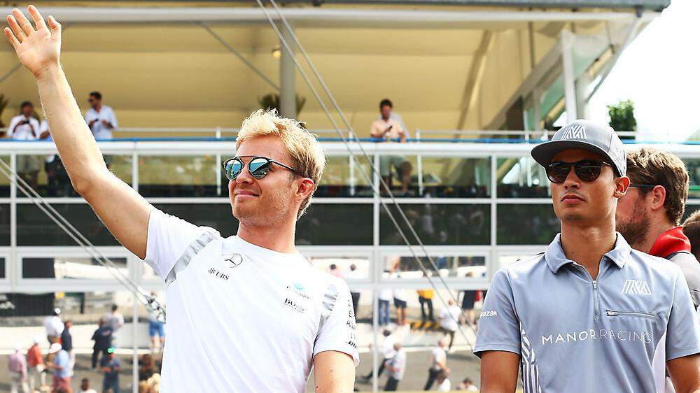 Wehrlein (rechts) könnte Rosberg (links) folgen