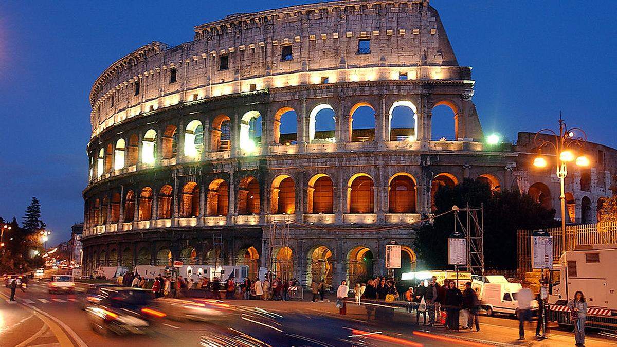 Das Kolosseum in Rom: schon wieder von Vandalen attackiert