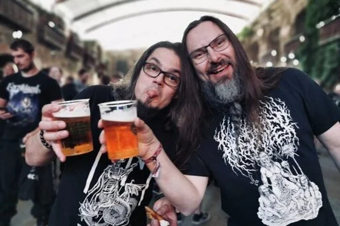 Entspannung im Biergarten