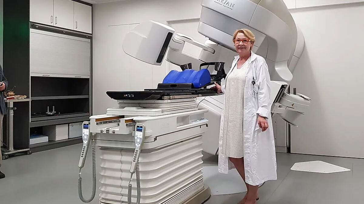 Karin Kapp, Leiterin der Strahlentherapie