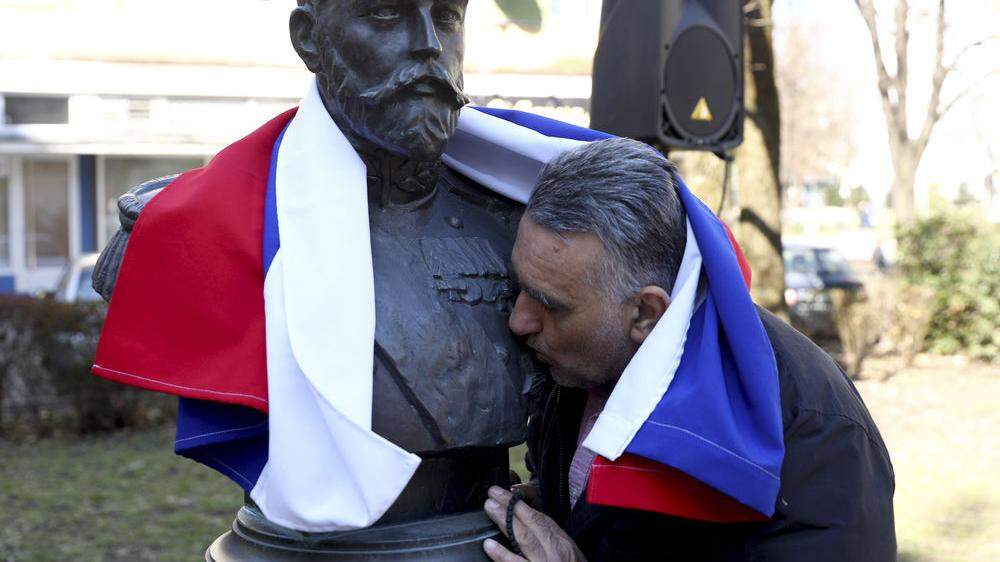 In der Republika Srpska ist eine große Russlandfreundlichkeit traditionell 