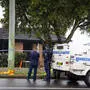 In dem Wohnhaus der Familie befanden sich laut Polizei zum Zeitpunkt des Brands neben dem 28-Jährigen dessen sieben Kinder sowie deren Mutter