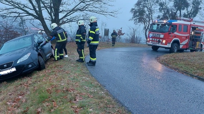 Die Feuerwehr Stubenberg war ebenso im Einsatz ...