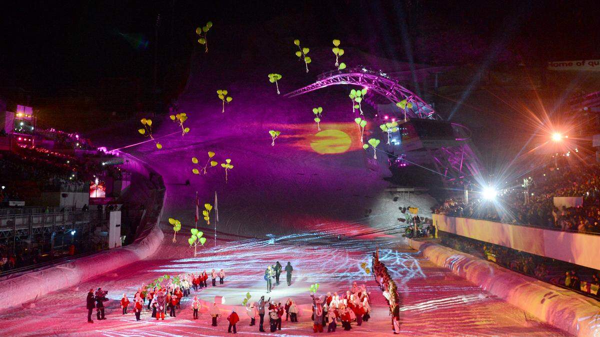 Die WM-Eröffnungsfeier 2013 in Schladming. Diese großen Emotionen will man so bald wie möglich wieder ins Ennstal holen 