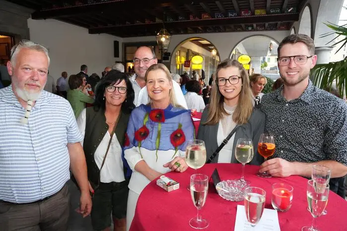 Die Österreichischen Bundesforste mit Betriebsleiterin Antje Güttler (Mitte) waren die Hauptsponsoren des Abends