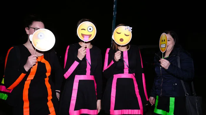 Bunte Kostüme waren hier Pflichtprogramm: Beim Hetzendorfer Sportlergschnas ließ man den Fasching hochleben.