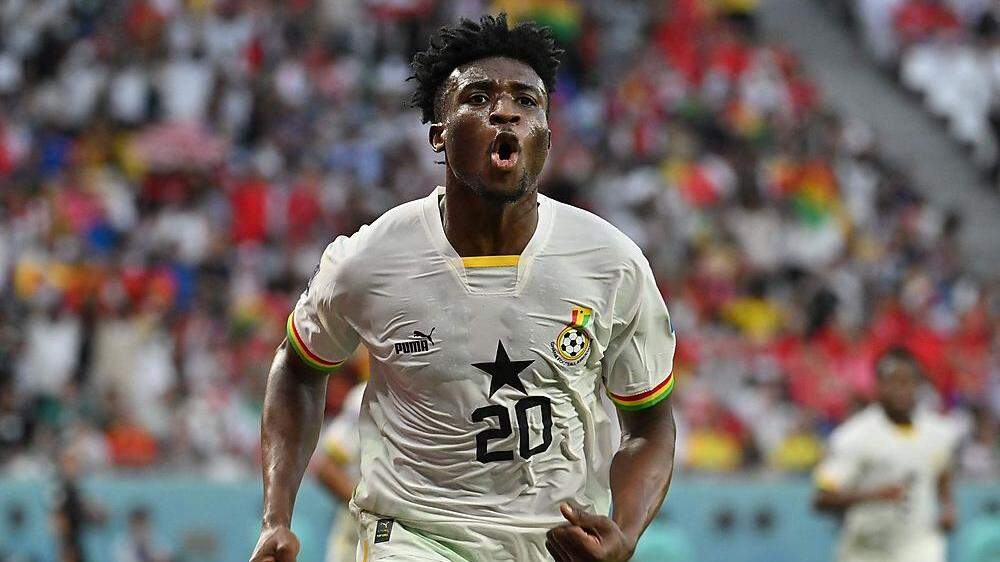 Mohammed Kudus steuerte wichtige zwei Tore beim Sieg der Ghanaer bei