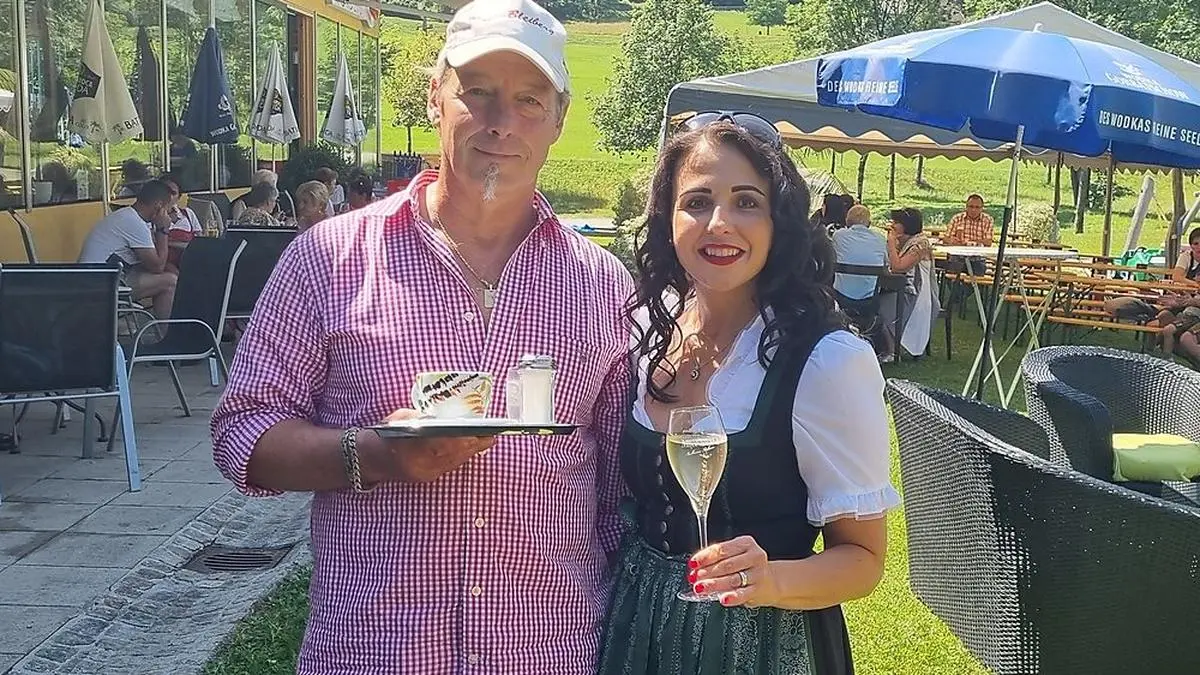 Eberhard und Nicole Pirker betreiben seit vier Jahren das Cafe Rondeau in Bleiberg und gewannen damit die „Kleine Zeitung Platzwahl“ in Villach