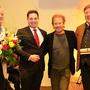 Werner Schulze, Philipp Schober,  Manfred Tischitz und Josef Jury bei der Verleihung des Ehrenringes