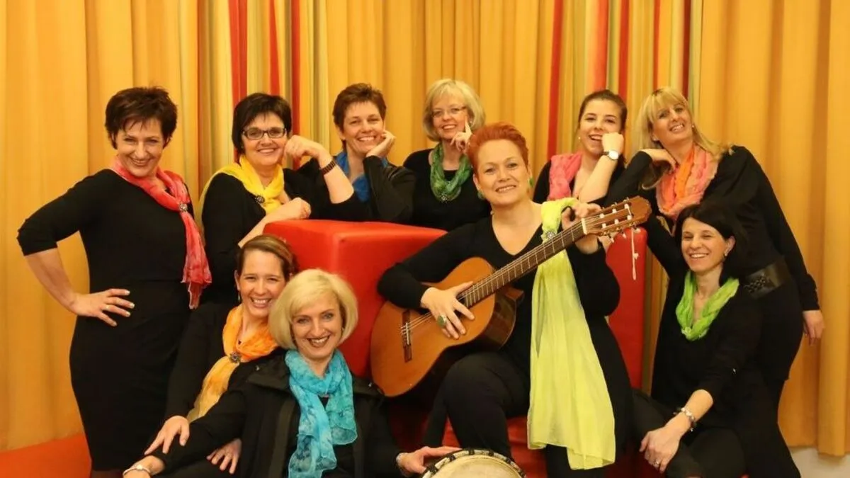 Singt in Tarvis: der Anlasschor aus Seeboden 