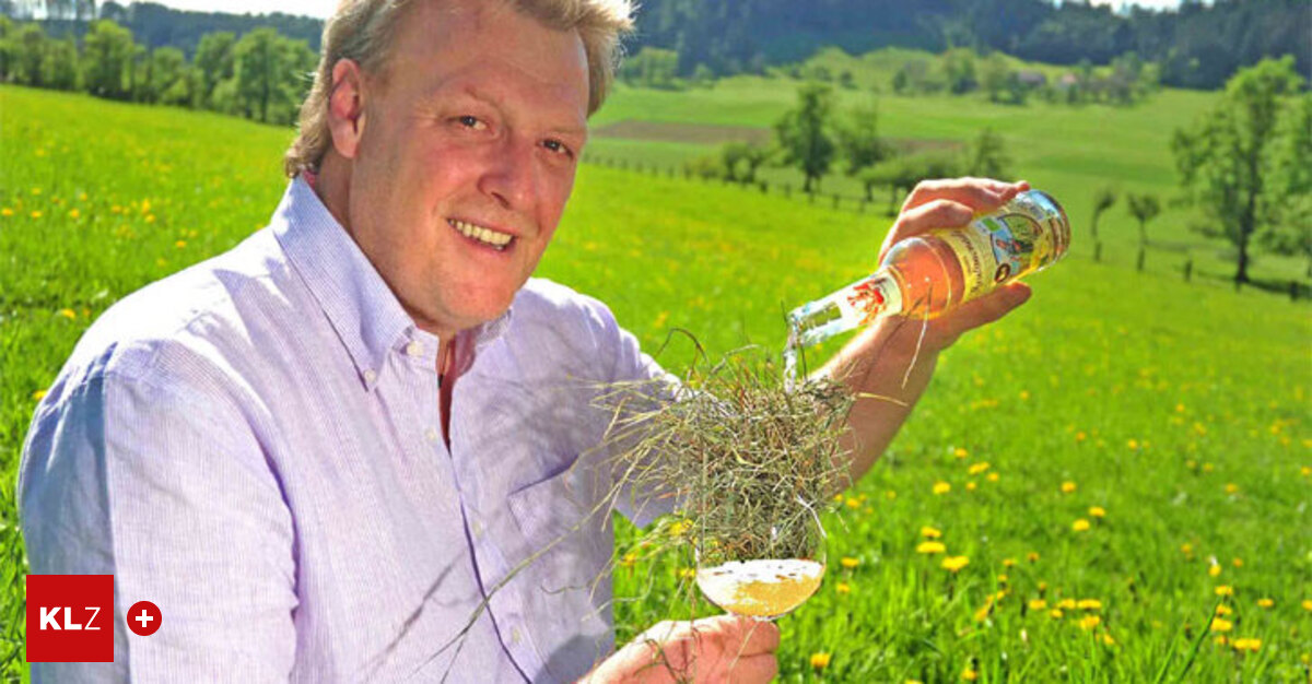 Sankt Veit: Ein Biobauer bringt Gras ins Glas