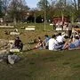 Vom ersten Tag suchten viele die neue Augartenbucht auf