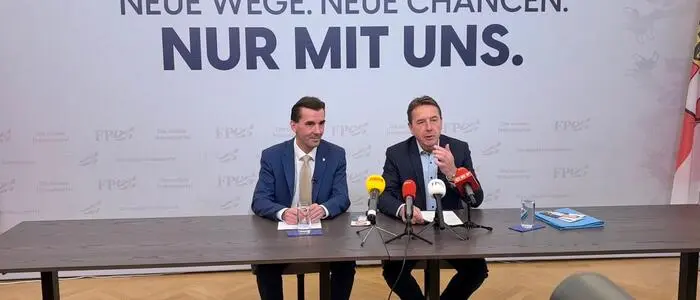 Generalsekretär Josef Ofner (links) und Landesparteiobmann Erwin Angerer haben FJ-Chef Viktor Erdesz zu einem „klärenden Gespräch“ geladen