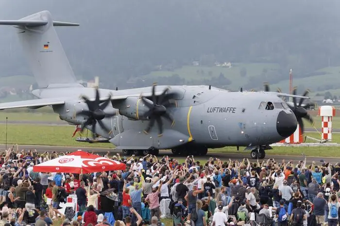 Ein Airbus A-400M der Deutschen Luftwaffe