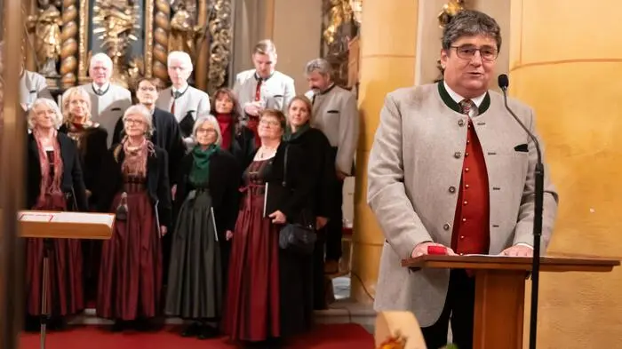 Durch das Programm führte Chorleiter Heinrich Leeb.