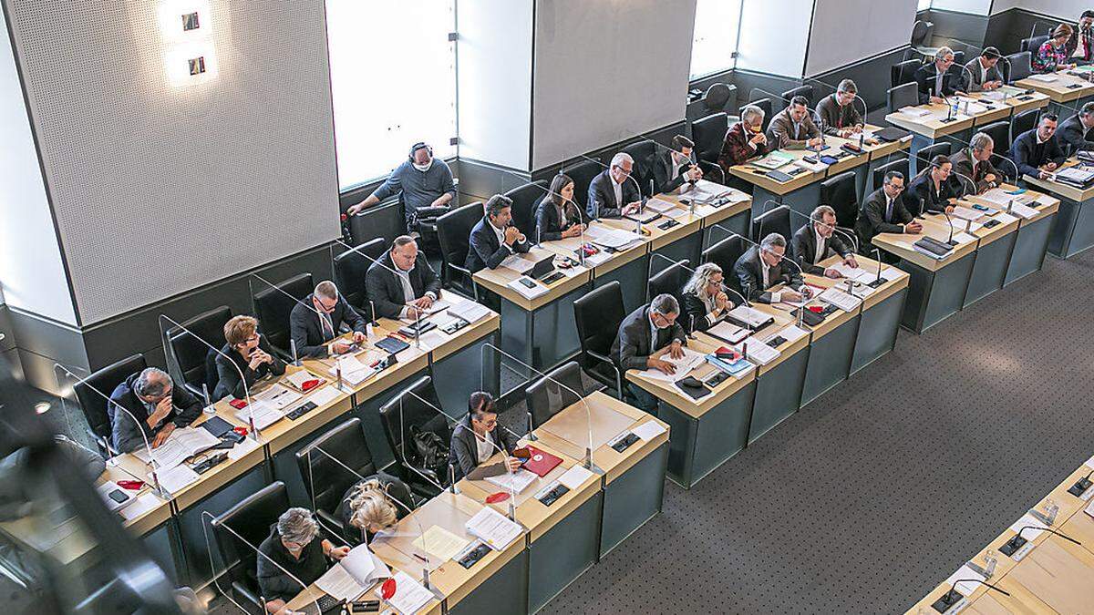 Die Landtagssitzung vom 24. November 2021 beschäftigt die Staatsanwaltschaft Klagenfurt