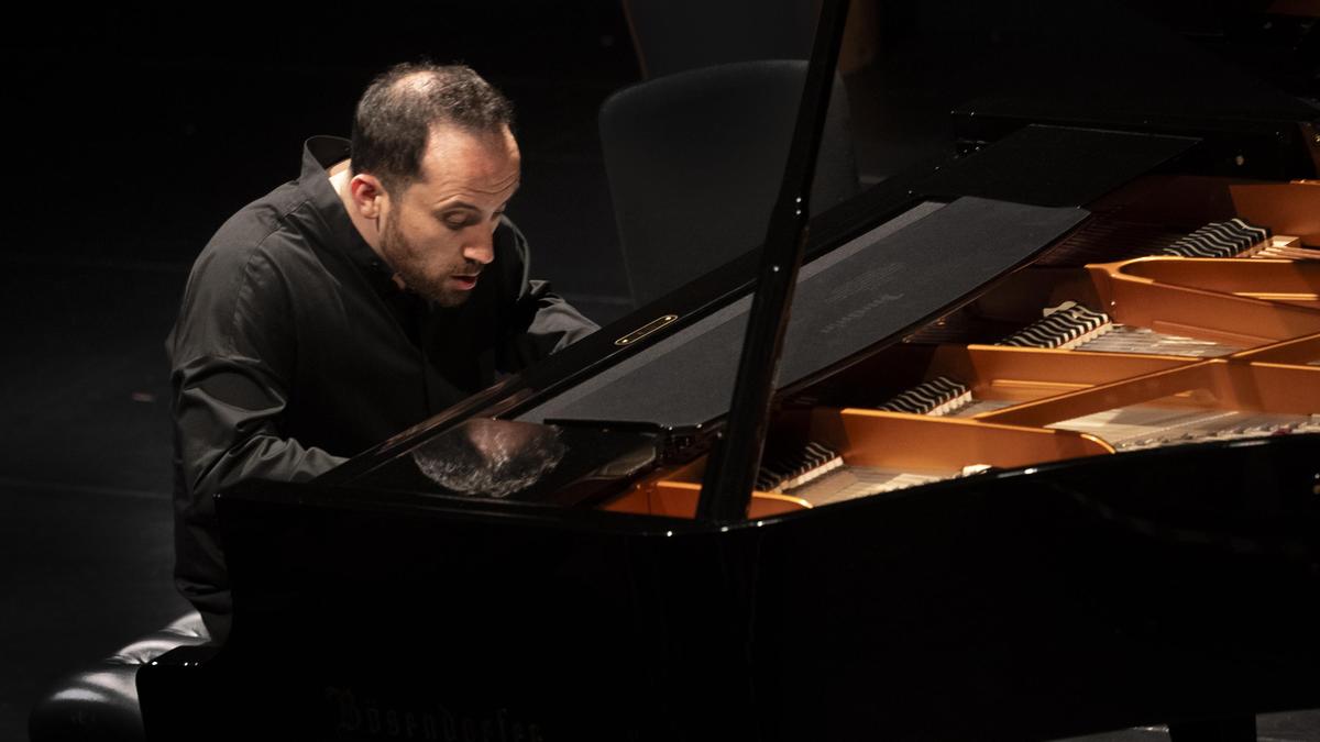 Igor Levit beim Konzert in Klagenfurt