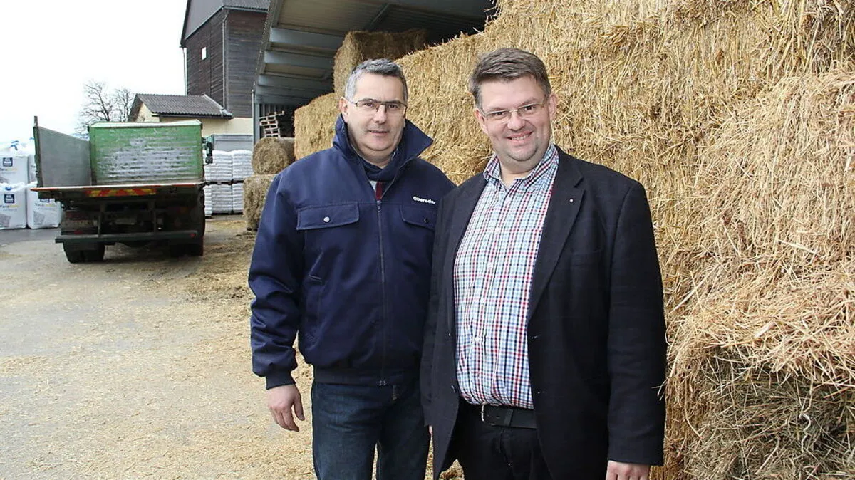 Peter Streit und Michael Tschischej