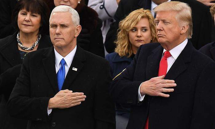 Mike Pence und Donald Trump