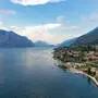 Blick auf den Gardasee vom Dorf Malcesine aus (Archivbild)