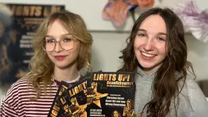 Luisa Schießwald und Miriam Schaffer haben das Benefizkonzert auf eigene Faust auf die Beine gestellt  | Luisa Schießwald und Miriam Schaffer haben das Benefizkonzert auf eigene Faust auf die Beine gestellt 