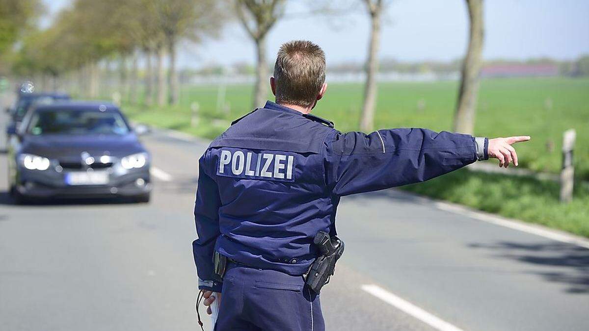 Polizeikontrolle in Ardning