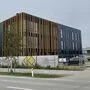 Das neue, noch nicht ganz fertige Bürogebäude in Graz