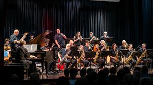 Das Iron Street Jazz Orchestra aus Eisenerz bringt die Wassermann-Sage im Big Band-Sound