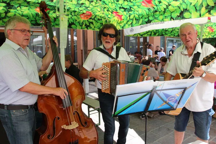 Das Fest wurde musikalisch begleitet.