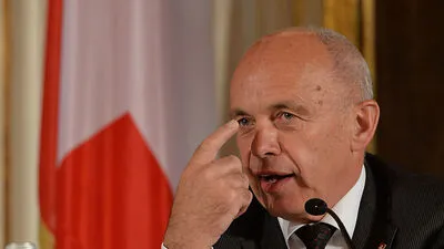 Der Schweizer Bundespräsident Ueli Maurer