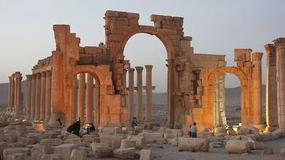 Palmyra: Antikenstadt in Gefahr