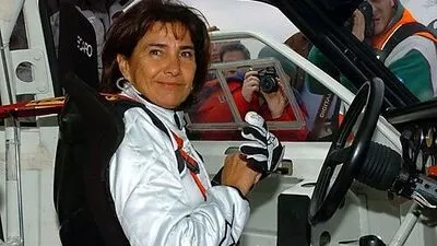 Die Französin Michele Mouton