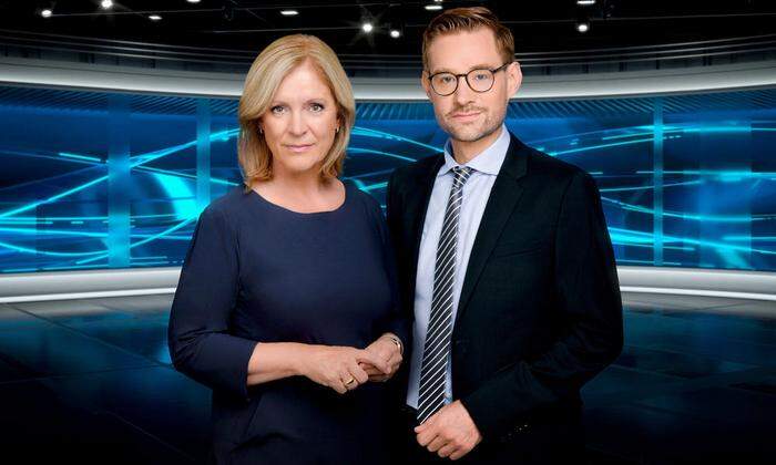 Ingrid Thurnher und Reiner Reitsamer: Anchorwoman und Anchorman des Senders, u. a. „Politik live“ und "ORF III Aktuell"