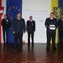 Das neue Feuerwehrkommando in Nötsch. V.l.: Martin Skina,  Michael Schnabl, Christian Urbanz, Andreas Druml, Michael Rachoi, Ronny Urban und Bürgermeister Alfred Altersberger 