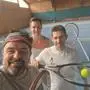 Die vorübergehenden Tenniscracks der Voitsberger Kleine-Zeitung-Redaktion: Robert Preis, Jakob Kriegl und Rainer Brinskelle (von links)