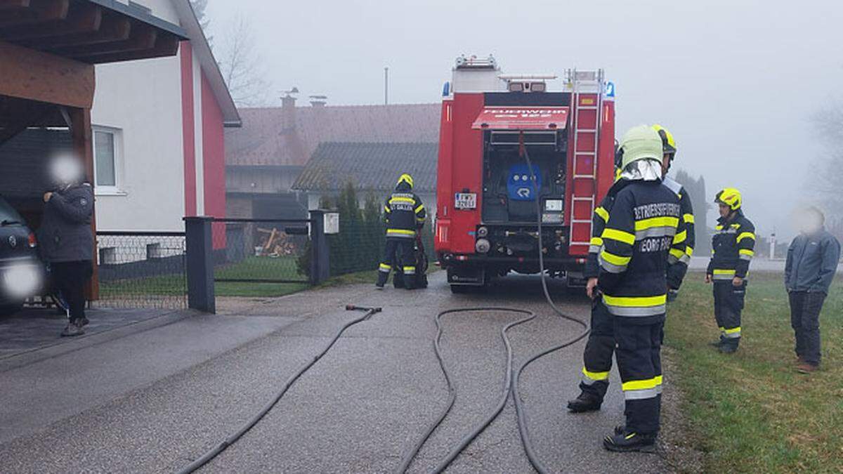 Morgendlicher Einsatz in Altenmarkt bei St. Gallen