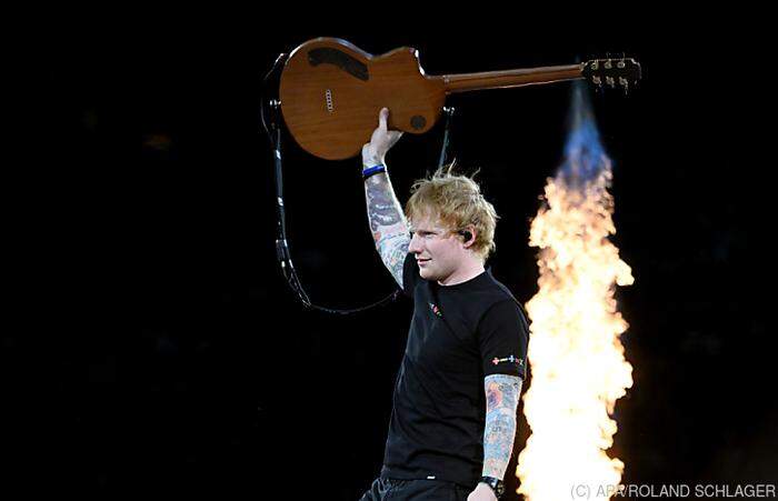 Ed Sheeran tritt am 14. August beim Frequency Festival auf