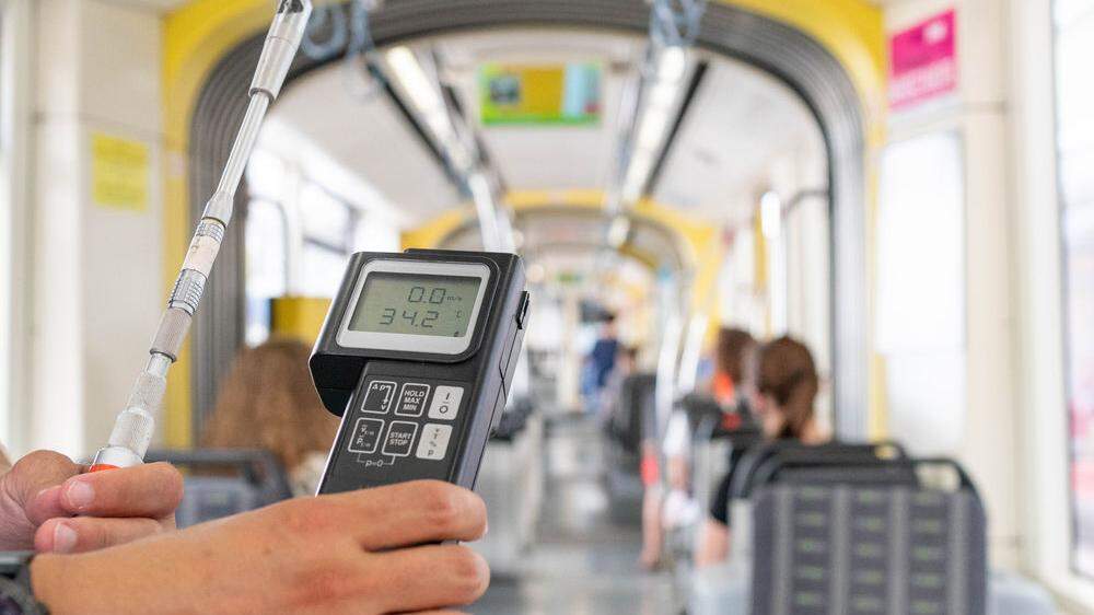 Stromsparen bei den Graz Linien: In den Straßenbahnen könnte künftig weniger gekühlt und geheizt werden