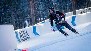 Mit 19 Jahren ist Niklas Begander Juniorenweltmeister im Ice Cross