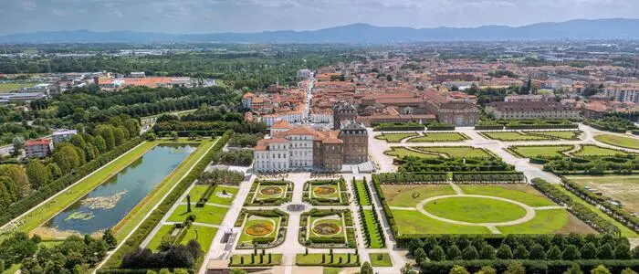 Der Königspalast Venaria in  Turin