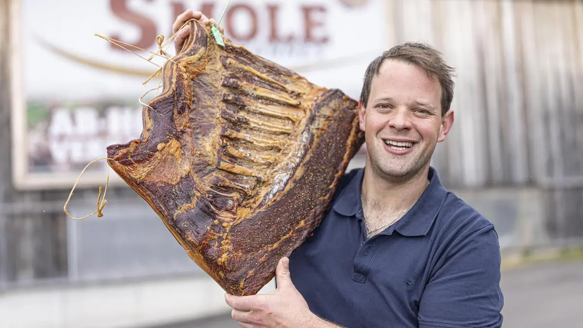 Reportage Speckfest - Gailtaler Speck Bauernhof Smole Johannes Schmölzing St. Stefan Gail Mai 2024