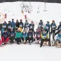 Die Hoheiten aus Österreich und Deutschland traten im Skifahren und Rodeln gegeneinander an
