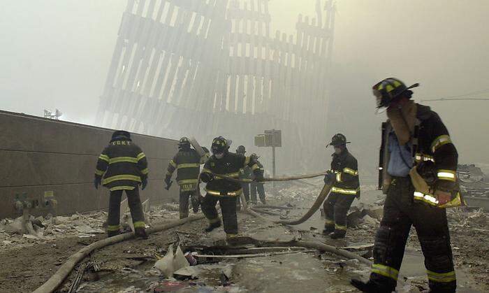 Feuerwehrleute am 11. September 2001