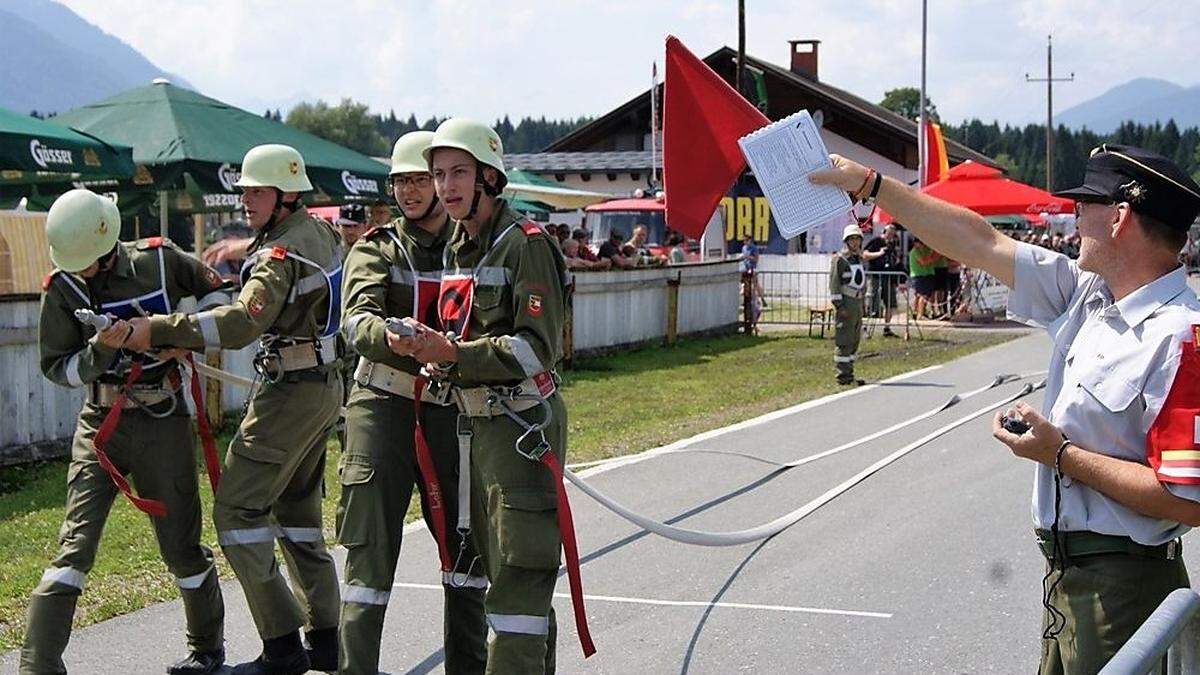 Voller Einsatz beim Wettbewerb