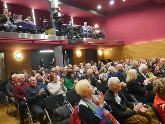 Der Spielraum in Kapfenberg war am Freitagabend voll