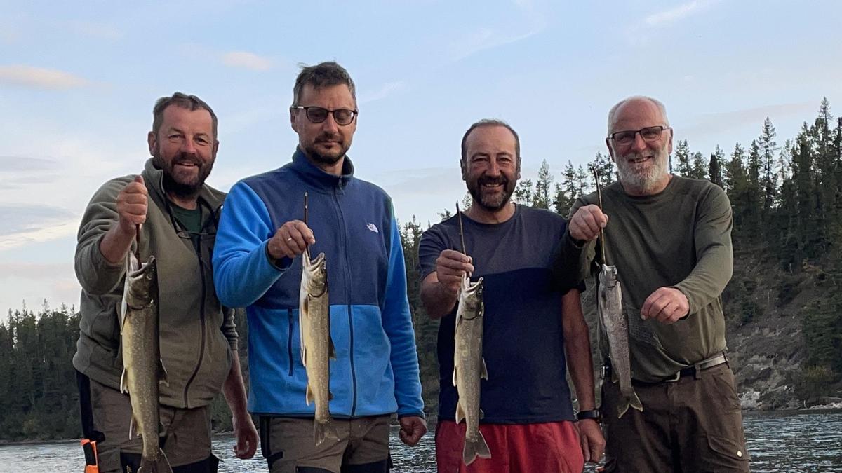 Abenteurer aus Mautern: Georg Wegscheider, Gottfried Straßmaier, Hubert Hubner und Werner Breitenberger