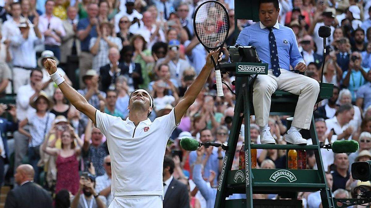 Spielte stark: Roger Federer